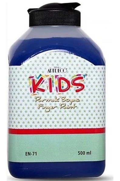 Artdeco Kids Parmak Boyası 500ml Mor ürün görseli