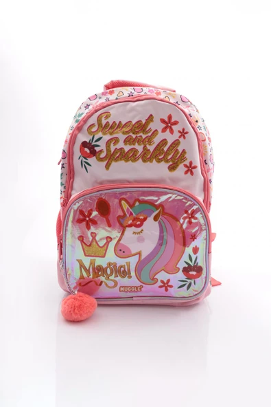 MUGGLE Mu-9046 Sweet And Sparkly Koleksiyonu Ilkokul Çantasi ürün görseli