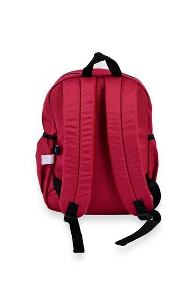 GAP Bordo Çocuk 40x29x15 cm Sırt Çantası ÇİFT BÖLME OKUL ÇANTASI - Resim 4