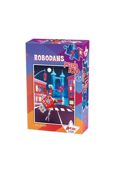 Star Oyun ROBODANS, 100 PARÇA PUZZLE ürün görseli