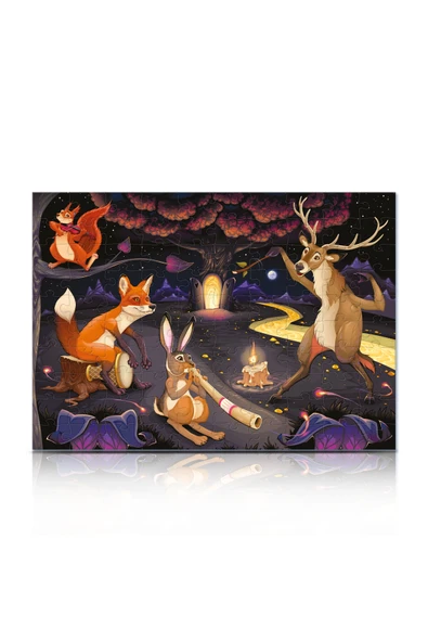 Star Oyun ORMAN ORKESTRASI, 100 PARÇA PUZZLE - Resim 2