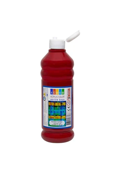 Südor PARMAK BOYASI 500 ML KARMEN KIRMIZI - SD8009-04 ürün görseli