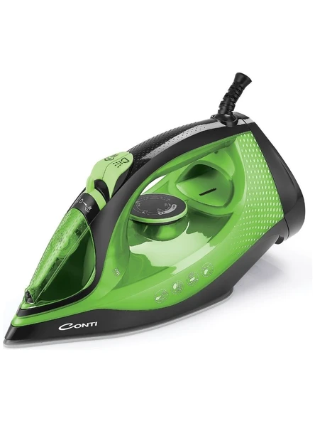 Conti CU-3328 Apex 2600 Watt Buharlı Ütü Yeşil ürün görseli 1