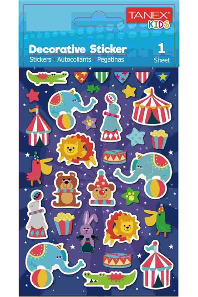 Tanex Sirk Serisi Etiketi TNX-25170 ürün görseli