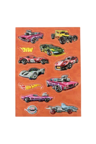 Hotwhells CEM HOTWHEELS HW-4673 KABARTMALI STİCKER ürün görseli