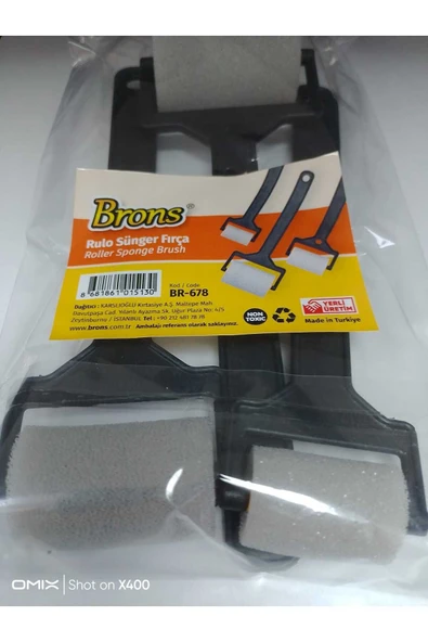 Brons Rulo Sünger Fırça ( Roller Sponge Brush ) ürün görseli