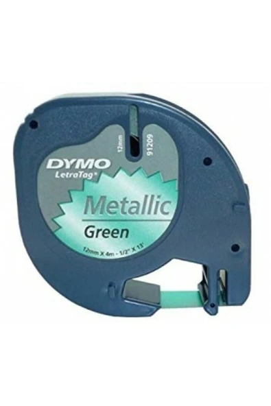 Dymo Letratag Şerit Metalik Yeşil (59430) ürün görseli
