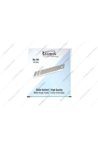 Ticon Maket Bıçağı Yedeği Mini 10'lu ürün görseli