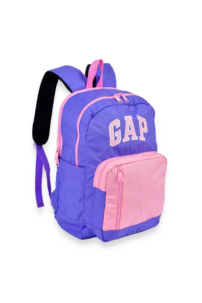 GAP Mor Çocuk 44x30,5x15 cm Sırt Çantası ÇİFT BÖLME OKUL ÇANTASI - Resim 2