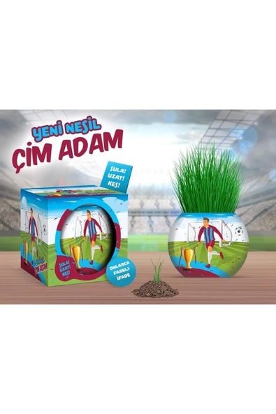 Yuup Yeni Nesil Çim Benim Futbol Takımım (bordo /mavi) ürün görseli