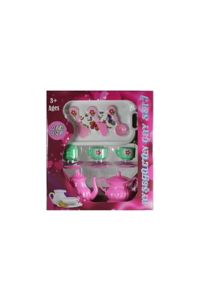 Melih Toys Öz Bayraktar Kutulu Ayşegülün Çay Seti MLH-006 ürün görseli