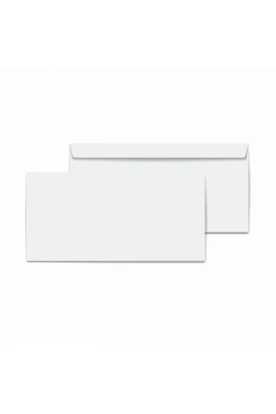 Oyal Zarf Diplomat 105x240mm. 110gr. Beyaz Silikonlu 500'lü ürün görseli