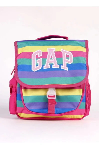 GAP Kids Çok Renkli Kız Çocuk 30x28x11 cm Sırt Çantası KAPAKLI SIRT ÇANTASI ürün görseli