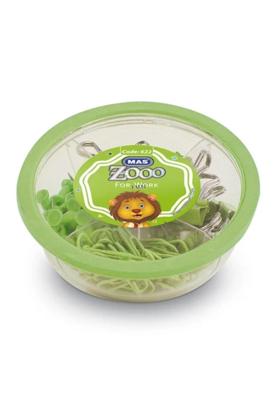 Mas 622 Zooo Yuvarlak Kutuda Karışık Muhtelif Malzemeler Seti Yeşil X 12 Paket ürün görseli