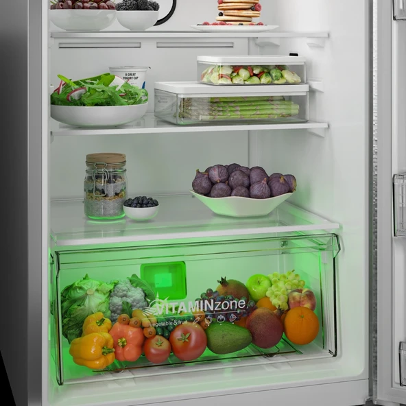 Arçelik 566406 MI Gümüş Gri No Frost Buzdolabı - Resim 9