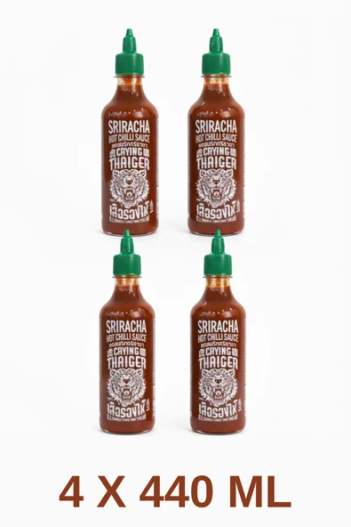 Srıracha  4 Adet Suree Cryıng Thaıger Sriracha Extra Hot Chilli Sauce 484 g ürün görseli