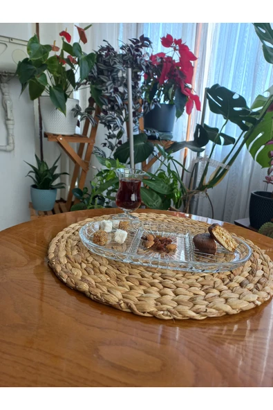 SERVİS TABAĞI PAŞABAHÇE ELEGANT OVAL BÖLMELİ SERVİS TABAĞI ürün görseli 1