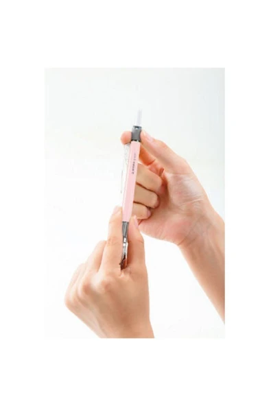 Tombow Mono Graph 2020 Seri 0.5 Mm Pastel Coral Pink Mekanik Kurşun Kalem Dpa-136d - Resim 3