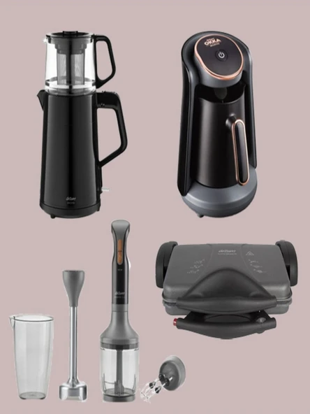 Arzum Çeyiz Set AR9027PRO Blackline ürün görseli 1