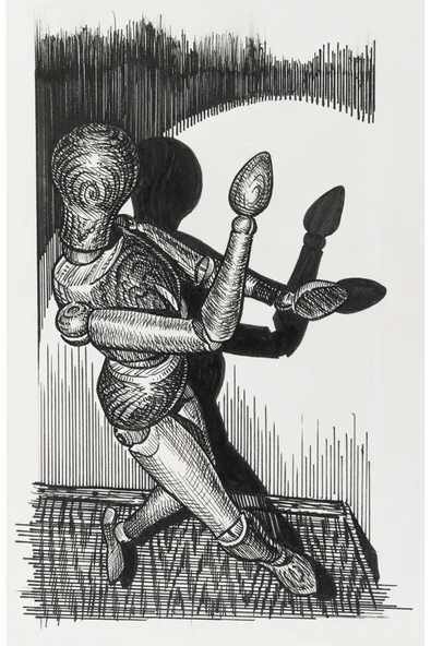 Faber Castell 6'lı Pitt Artist Pen Black Set, 6 Farklı Uç, Profesyonel Çizim Kalemleri, Yüksek Kaliteli Mürekkep - Resim 2