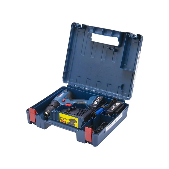 BOSCH GSB 180-LI 18V 2Ah ÇİFT AKÜLÜ DARBELİ DELME VİDALAMA - Resim 3
