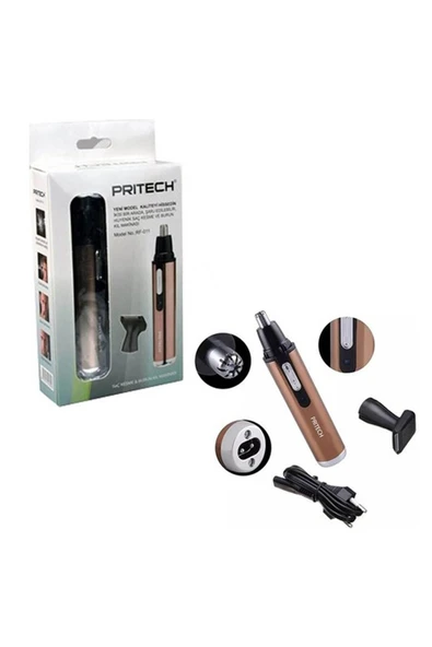prıtech RF- 011 burun makinesi burun kılı alma makinesi şarjlı ürün görseli 1