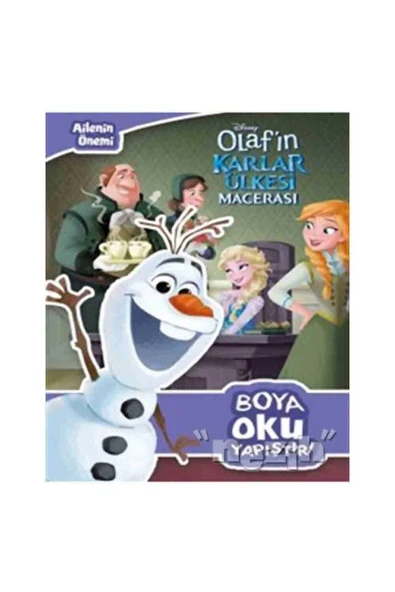 Doğan Egmont Yayıncılık Olaf’ın Karlar Ülkesi Macerası - Ailenin Önemi - Boya Oku Yapıştır ürün görseli