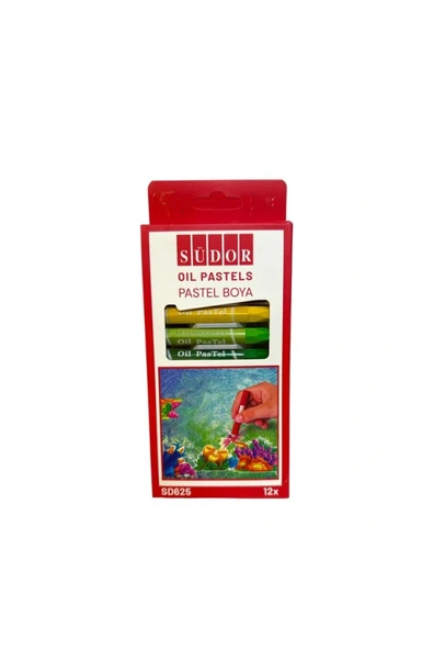 Südor SÜDOR SD625  OIL PASTELS PASTEL BOYA 12 RENK ürün görseli