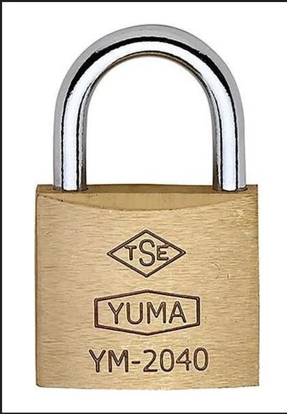 40 MM SARI ASMA KİLİT YM-2040 YUMA ürün görseli