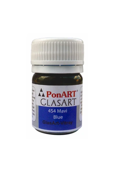 Ponart Glassart 20ml Vitray Mavi ürün görseli