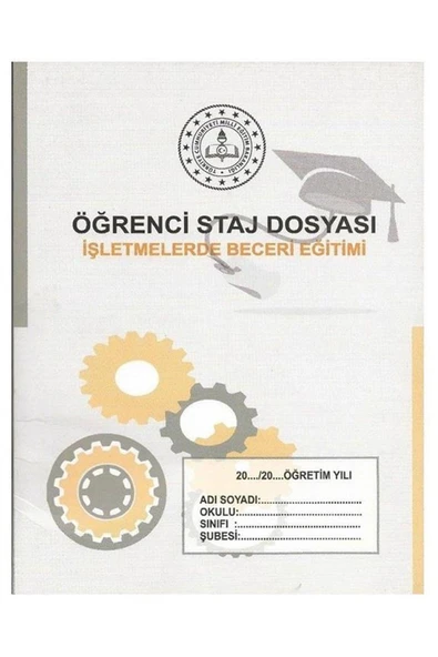 Çarşı Dilman Öğrenci Staj Defteri Numaralı 80 Sayfa ürün görseli