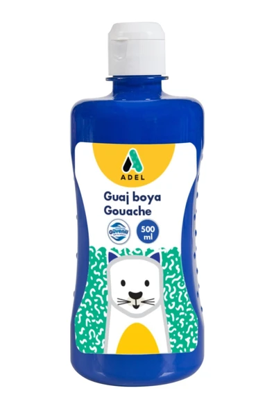 Adel Mavi 500 ml Guaj Boya ürün görseli