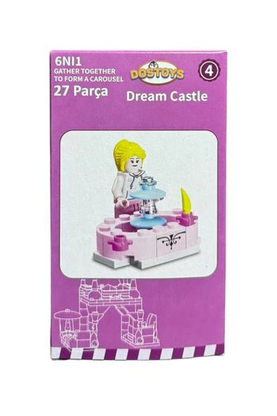 DOSTOYS DREAM CASTLE 04 MODÜLER YAPI OYUNCAĞI - Resim 2