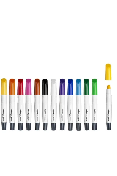 CARIOCA CARİOCA PLUS ART CRAYON BOYA 12Lİ (SERT KUTU) - Resim 3