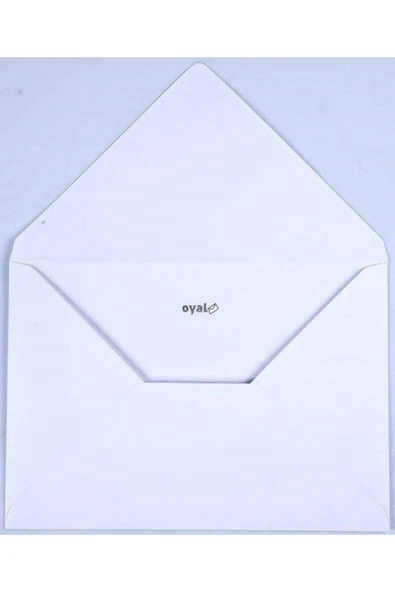 Oyal ZARF DAVETİYE 17.6x25 110GR BEYAZ 30004148 500 ADET ürün görseli