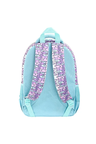 MUGGLE 3 Bölmeli Sweet Cats Okul Sırt Çantası MU-9063 - Resim 3