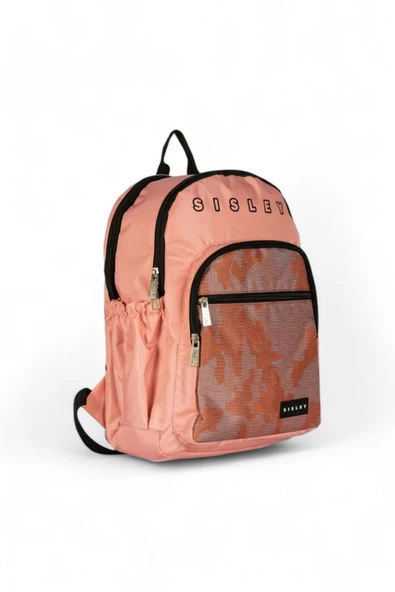 Sisley Pembe Unisex Sırt Çantası 12923 - Resim 2