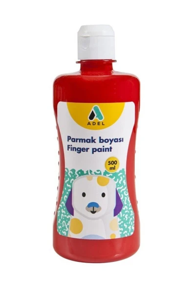 Adel 500ml Akrilik Boya Kırmızı ürün görseli