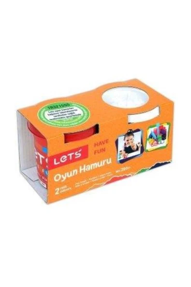 Lets Oyun Hamuru 2 Renk ürün görseli
