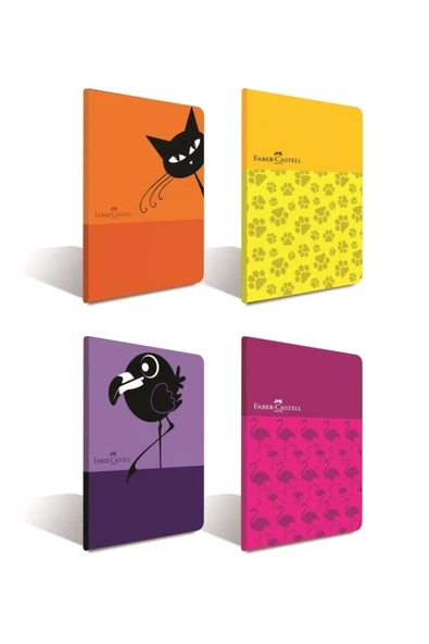 Faber Castell -cast Pp Kapak Look Dikişli Defter 40 Yaprak Çizgili A5 ürün görseli