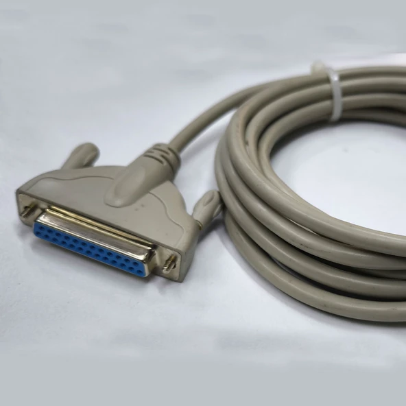 Lpt 25 pin paralel port yazıcı kablosu DB25 dişi yazıcı kablosu 3m - Resim 3