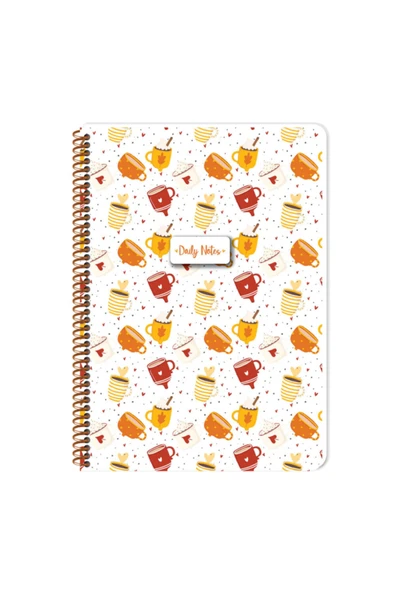 KESKİN COLOR A4 Çizgili Coffee Defter 384611-99 ürün görseli