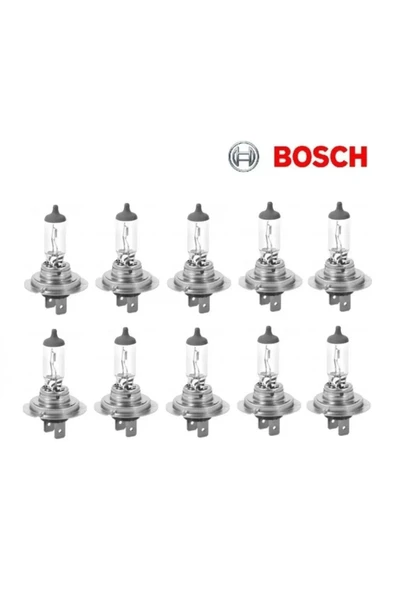 Bosch H7 12v 55w Far Ampulü 10 Adet ürün görseli 1