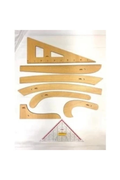 Monopol Ağaç Cetvel Set - Resim 2