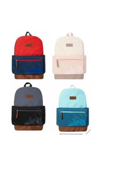 Faber Castell Urban Sırt Çantası-Kırmızı Mavi 17220 ürün görseli