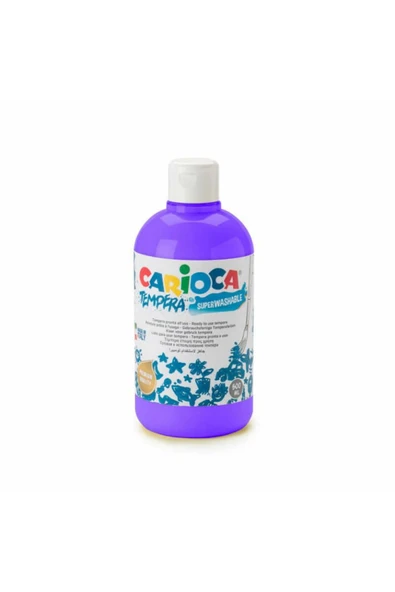 CARIOCA Tempera Mor Yıkanabilir Suluboya 500ml 40427/18 ürün görseli