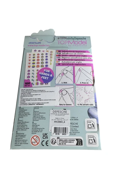 Agt Top Model Tırnak Çıkartma Janet - Resim 2