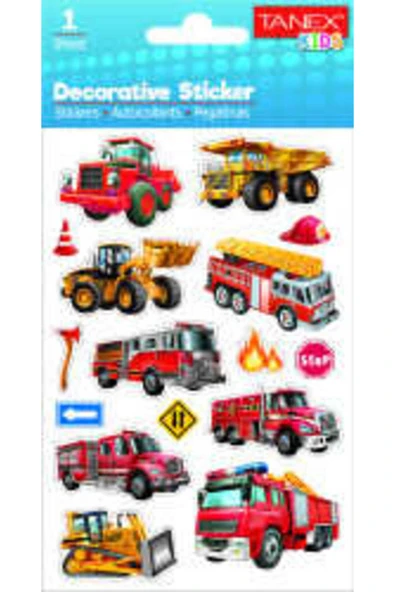 Tanex Kamyon Serisi Etiketi TNX-25040 - Resim 2