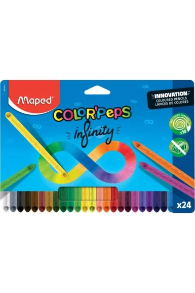 Maped Color'Peps Infınıty Kuru Boya 24'Lü ürün görseli