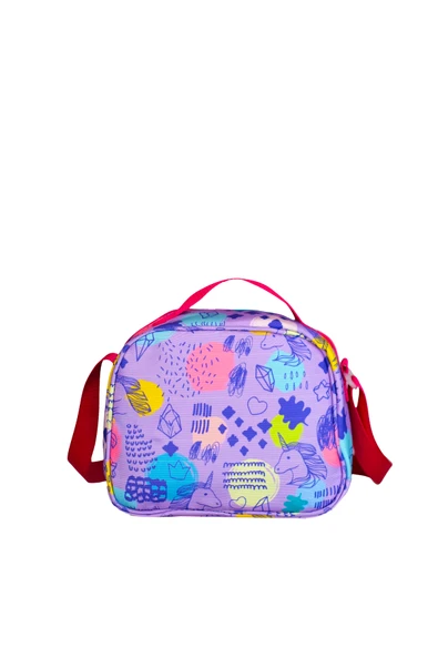 Cambridge Polo Club Unicorn Kız Çocuk Beslenme Çantası - Resim 4